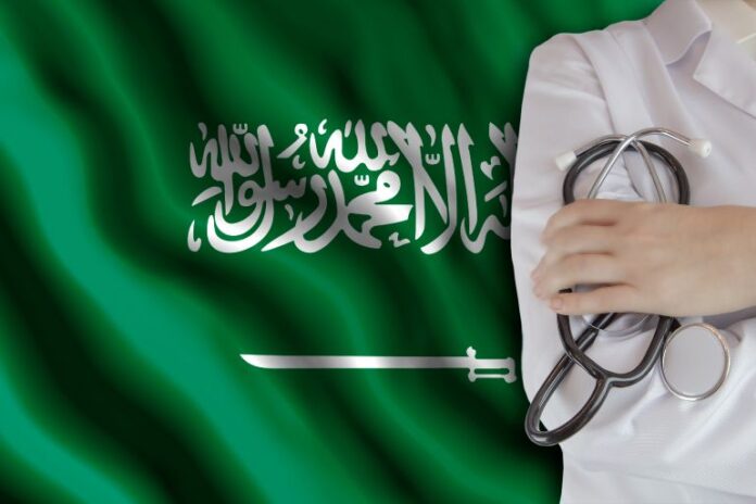 وبلغت حصة الإنفاق على الصحة في المملكة العربية السعودية 7.7% من الإنفاق العام