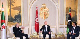 بغياب المغرب وموريتانيا.. ماذا وراء المحادثات بين سعيد وتبون والمنفي؟ بغياب المغرب وموريتانيا.. ماذا وراء المحادثات بين سعيد وتبون والمنفي؟
